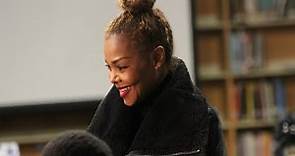 Janet Jackson visited Theodore Roosevelt College and Career Academy in Gary Indiana