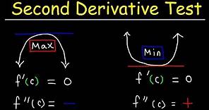 Second Derivative Test