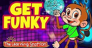 Get Funky ♫ Funky Monkey Dance ♫ Dance Songs for Children ♫ Kids Songs ...