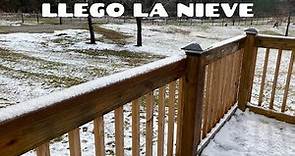 Cómo es la nevada en Mississippi USA 🇺🇸