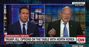 James Clapper: I agree with Bannon on North Korea