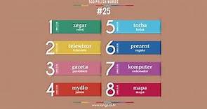 #25 - Aprender POLACO. 500 palabras básicas del idioma polaco.