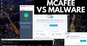 McAfee Total Protection 2020 Test vs Malware