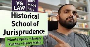 Detailed Video of Historical School of Jurisprudence