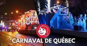 Québec Winter Carnival Night Parade 2024 | 4K Lower Town Full Parade