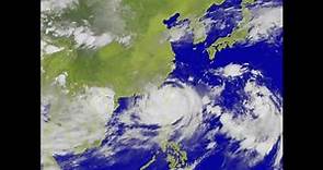 莫拉克颱風衛星雲圖