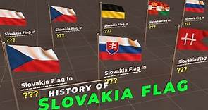 Evolution of Slovakia Flag | History of Slovakia Flag | Flags of the world |
