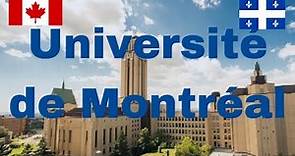 Brief tour campus of Université de Montréal (U d M) 4k 🇨🇦
