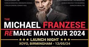 MICHAEL FRANZESE TOUR NEWS! The official tour schedule for May 2024 is as follows: The tour launches in Birmingham on the 12th of May at XOYO 14th Cardiff, TBC 15th Kingston, Kingsgate Church 17th London, Conway Hall 19th Glasgow, The Garage 20th Manchester, The Monastery 22nd Belfast, The Balmoral 23rd Dublin, TBC Now that Michael’s passport has been issued we are full steam ahead with this unmissable tour and looking forward to seeing everyone there next month! TICKETS AVAILABLE NOW ON EVENTBR