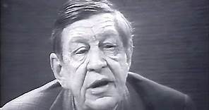 WH Auden recites "Doggerel by a Senior Citizen" 1969