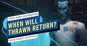 Dave Filoni on Bringing Thrawn and Other Rebels Characters to Ahsoka