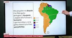 8755 - Gjeografi - Amerika Jugore (popullsia dhe zhvillimi ekonomik)