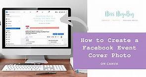 How to Create a Facebook Event Cover Photo on Canva