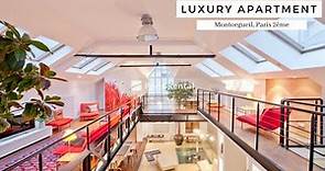 Luxury Paris Loft Apartment Tour | Montorgueil | PARISRENTAL - REF. 31667