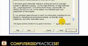 Peachtree accounting tutorial: Installation Instructions