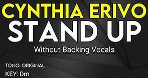 Cynthia Erivo - Stand Up - Karaoke Instrumental - (Without Bt/vocals)