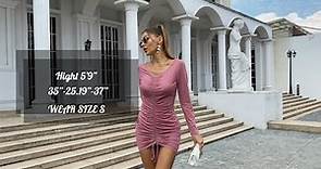 WIHOLL Sexy Party Club Dress for women