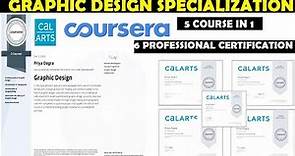 California Institute of Arts Graphic Design Professional Certification | Coursera Free Courses