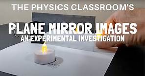 Plane Mirror Images ... An Experimental Investigation