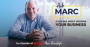 Live Q&A with Marc Randolph (Co-Founder of Netflix)
