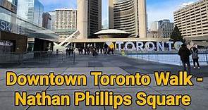 Downtown Toronto Walk - Nathan Phillips Square
