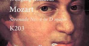 Mozart, Serenade No. 4 in D major, K. 203 "Colloredo"