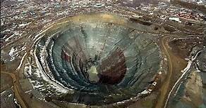 Siberia's Diamond Mines - The Largest Mine in the World #shorts