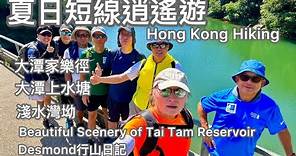 香港行山：2023-08-02 大潭家樂徑，大潭上水塘，淺水灣坳。夏日遠足路線。