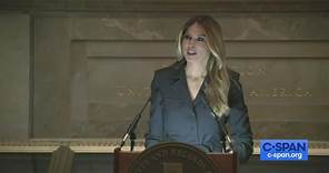 Melania Trump Speaks at National Archives Naturalization Ceremony