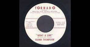 Glenn Thompson - What A Line - Rockabilly 45