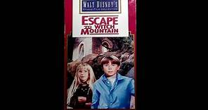 Digitized opening to Escape To Witch Mountain (USA VHS)