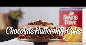 Easy Chocolate Buttermilk Cake Recipe + Decorating Tips