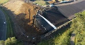 Landfill Construction | Geosynthetic Cover Lining System