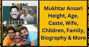 Mukhtar Ansari Height, Age, Caste, Wife, Children, Family, Biography More #biography #mukhtaransari