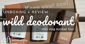 We Are Wild - Deodorant Unboxing and First Impressions Review