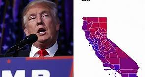 Interactive map: See where Trump gained and lost votes in California since 2016