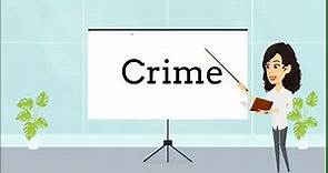 Sociological concept of Crime| Meaning of Crime| Definition| Characteristics| Causes| Types of Crime