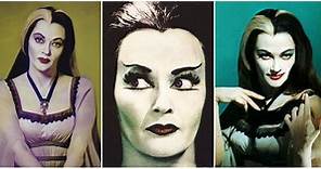 Amazing Color Photos of Yvonne De Carlo as Lily Munster in the Hit Sitcom "The Munsters"