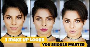 3 Makeup looks /HOW TO LOOK DIFFERENT WITH MAKEUP