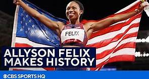 Allyson Felix Wins 10th Medal, Ties Carl Lewis' Record at the Tokyo Olympics | CBS Sports HQ