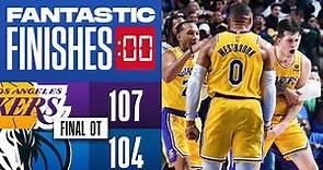 Final 1:21 WILD OT ENDING Lakers vs Mavericks 🔥🔥