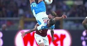 Elseid Hysaj Breaks His Sternum in a HORRIFIC Fall (Torino vs Napoli 0:0)