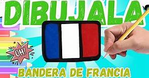 Como DIBUJAR la BANDERA de FRANCIA (*de verdad)