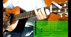 Cómo tocar en guitarra "Querido Tommy - Tommy Torres" Video tutorial