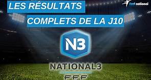 National 3 : tous les résultats de la 10e journée