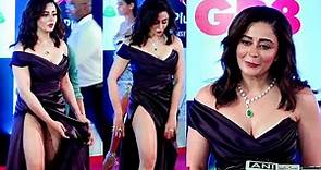 Bigg Boss Fame Neha Pendse Embarrassing Moment On The Red Carpet Of ITA Awards 2023