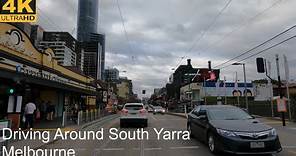Driving Around South Yarra | Melbourne Australia | 4K UHD