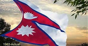 Banderas históricas de Nepal