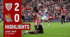 HIGHLIGHTS | Athletic Club 2-0 Real Sociedad | LaLiga 2022-23 MD29