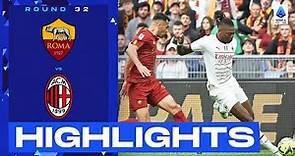 Roma-Milan 1-1 | Two goals in added time at the Olimpico! Goals & Highlights | Serie A 2022/23